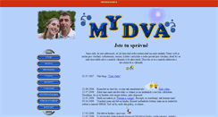 Desktop Screenshot of mydva.profitux.cz