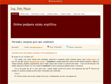 Tablet Screenshot of major.profitux.cz