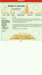 Mobile Screenshot of moderni-zahrada.profitux.cz