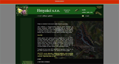Desktop Screenshot of hmyz.profitux.cz